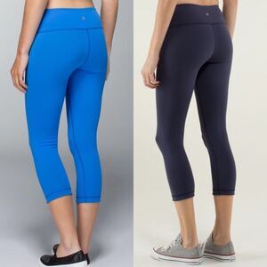 🍋Lululemon Cropped Reversible Leggings